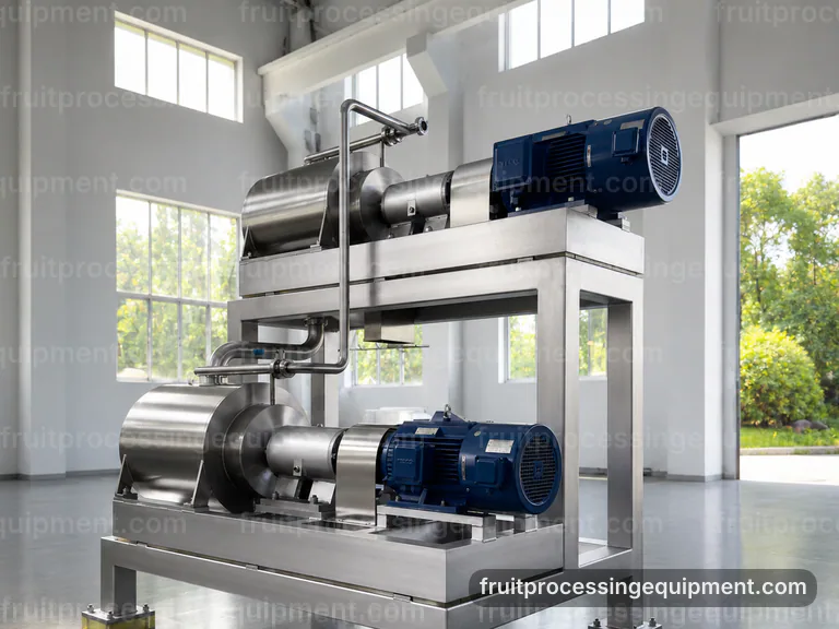 Industrial Fruit Processing Equipment Set: Process Scope And Configuration Interface industrial fruit processing equipment set, process scope and configuration: unit operation matching connection view